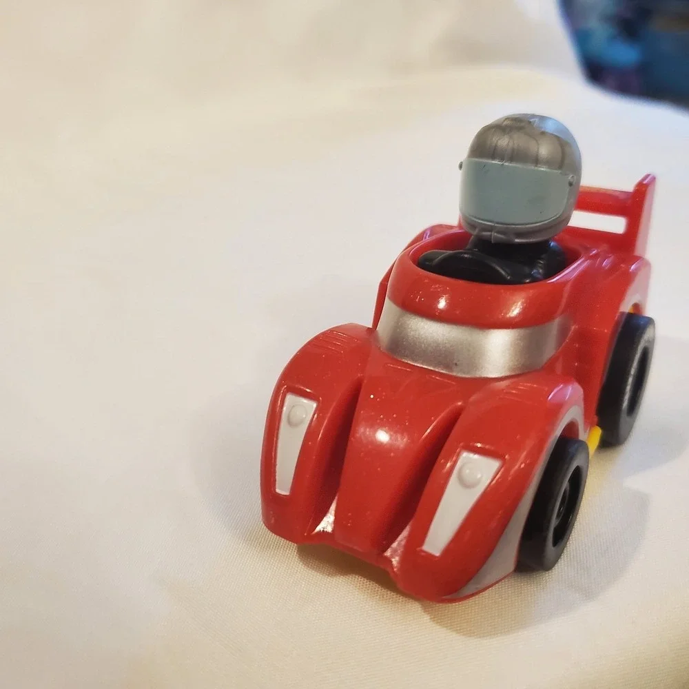 Fisher-Price‎ Little People Wheelies Red Hot Wheels Race Car